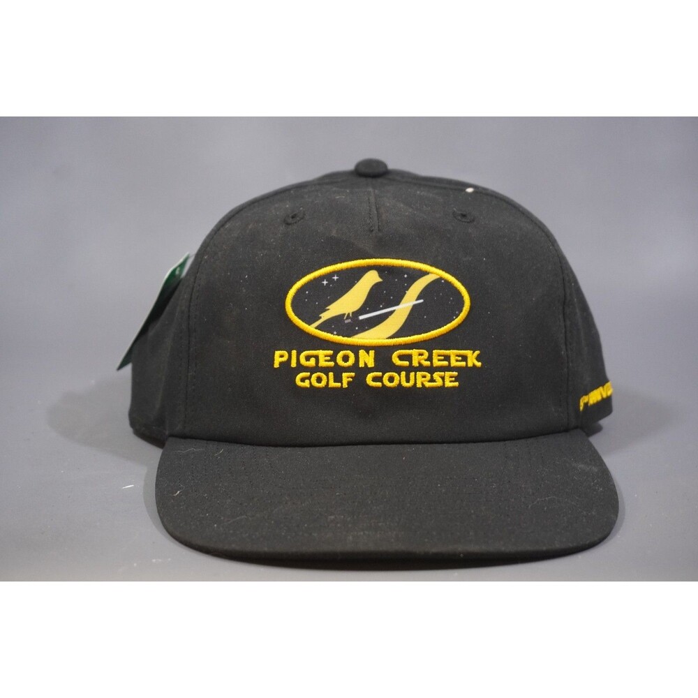 Pigeon Creek Golf Course Cap NWT Black May The Course Be With You 25th Anniv MI